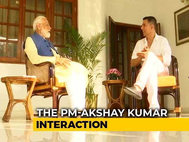 PM Modi Talks To Akshay Kumar On Family, Work, Style, Anger Management