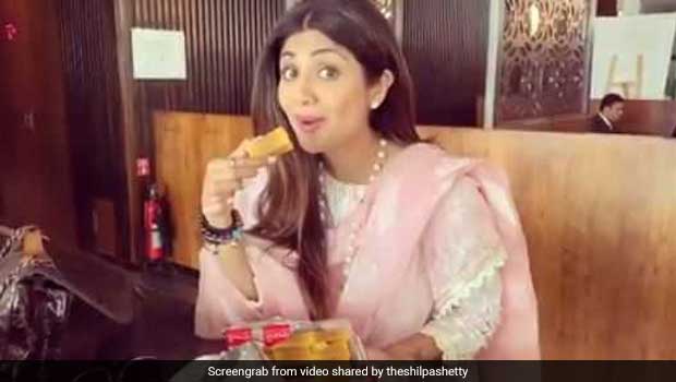 Need Monday Motivation? Watch Shilpa Shetty Bingeing On Heavenly Mysore Pak In Bengaluru