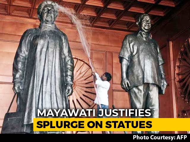Mayawati Justifies Her Statues In Top Court: "Represent Will Of People"