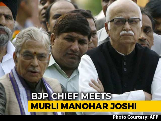 Amit Shah Meets Upset BJP Veterans LK Advani, Murli Manohar Joshi