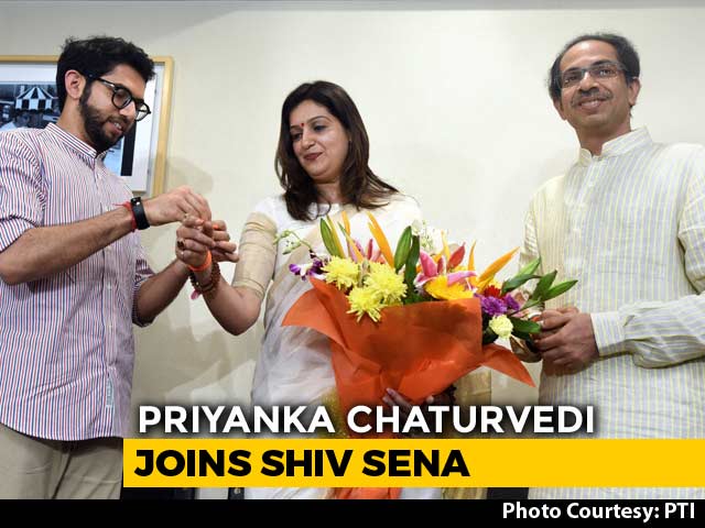 Priyanka Chaturvedi Switches To Sena From Congress. It Began With A Tweet