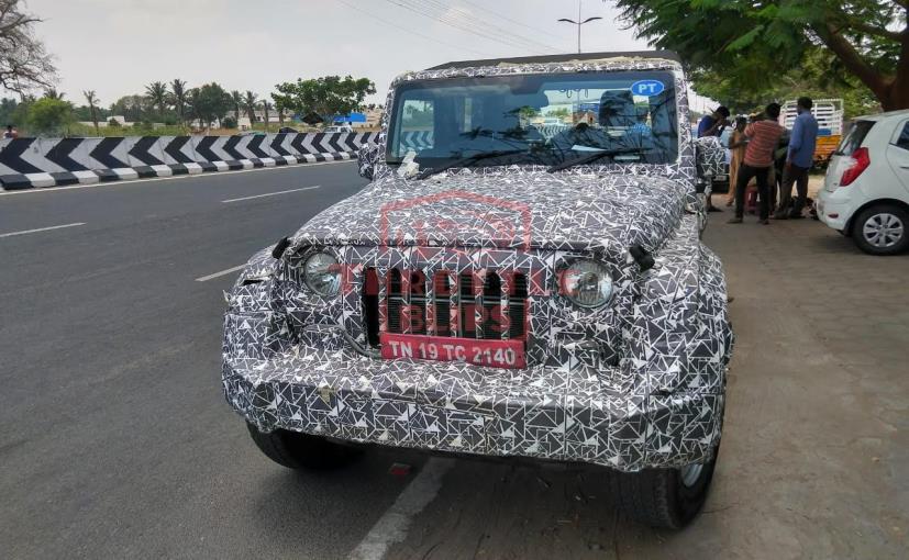 Next-Gen Mahindra Thar Cabin Uncovered In New Spy Shots