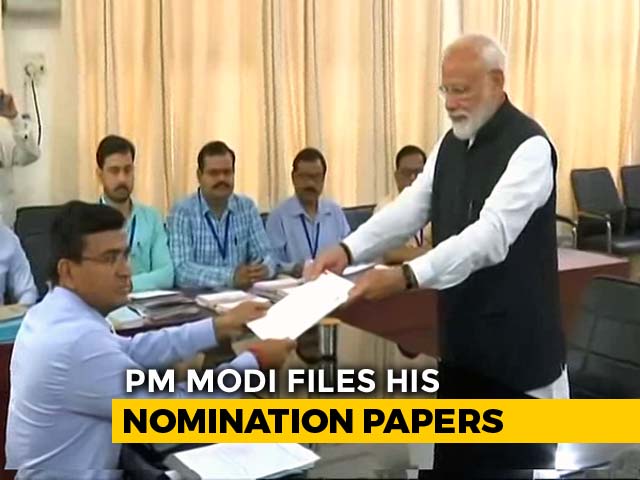 PM Modi Files Poll Papers In Varanasi, Allies Join In Show Of Strength