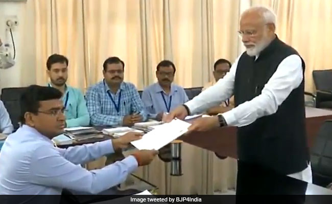 Election 2019: PM Modi Files Poll Papers In Varanasi, Allies Join In Show Of Strength