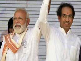 BJP Manifesto Gets "200 Out Of 100 Marks" From Ally Shiv Sena BJP Manifesto Gets "200 Out Of 100 Marks" From Ally Shiv Sena