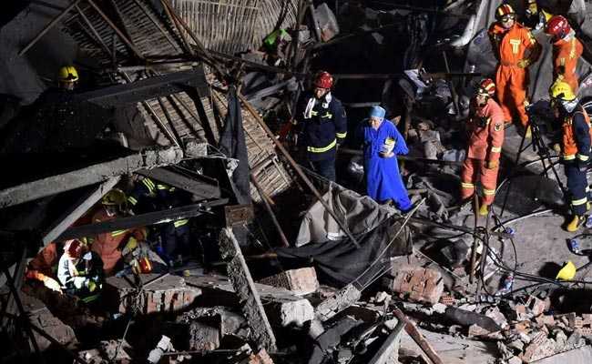 Number Of Dead In Shanghai Building Collapse Rises To 10