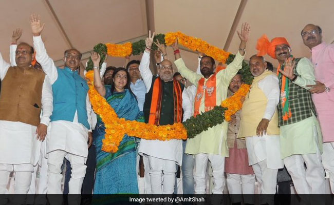Elections 2019: "Rahul Gandhi, Arvind Kejriwal Wept Like...": Amit Shah On Balakot