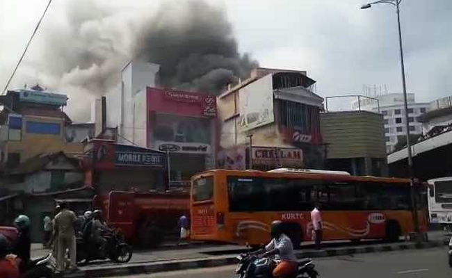 Fire At Commercial Building In Thiruvananthapuram, No Casualties