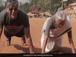 VIDEO: मिलिंद सोमन ने 80 साल की मां से लगवाए 16 पुश-अप्स, बोले- ऐसे मनाएं Mother's Day VIDEO: मिलिंद सोमन ने 80 साल की मां से लगवाए 16 पुश-अप्स, बोले- ऐसे मनाएं Mother's Day