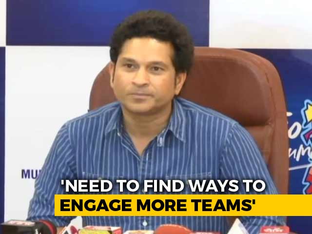 We Need To Find Ways To Engage More Teams In World Cup, Says Sachin Tendulkar