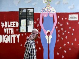 To Break Taboo, Mural Installed In Guwahati  On Menstrual Hygiene Day To Break Taboo, Mural Installed In Guwahati  On Menstrual Hygiene Day
