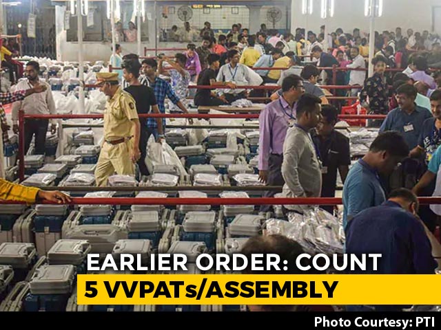 Top Court Rejects Opposition's Request To Increase EVM Paper Trail Count
