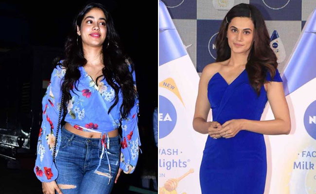 Like Janhvi Kapoor And Taapsee Pannu, Try These 10 Bollywood Celeb Fashion Trends