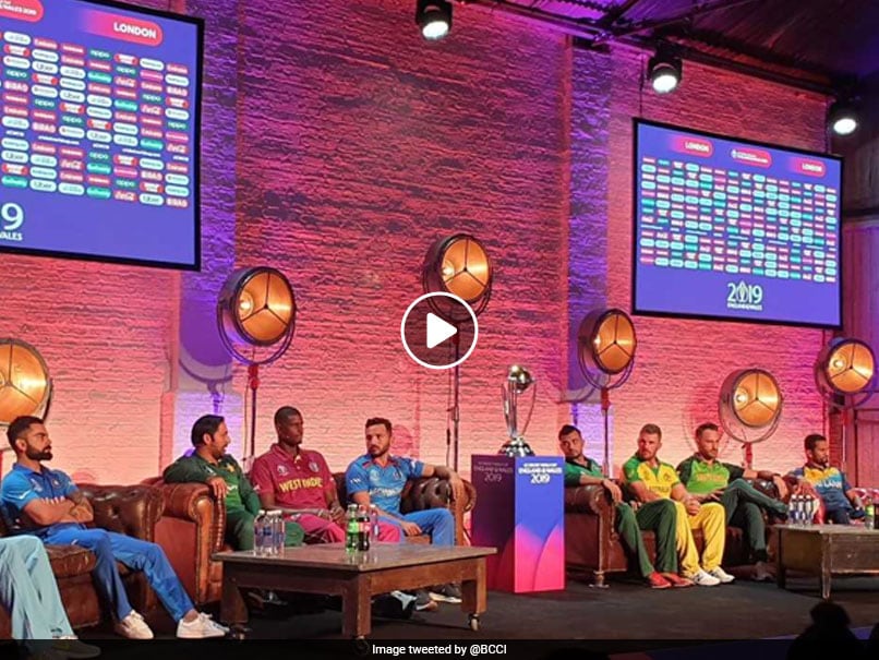 Virat Kohli and All captains together for an interaction, VIDEO Virat Kohli and All captains together for an interaction, VIDEO