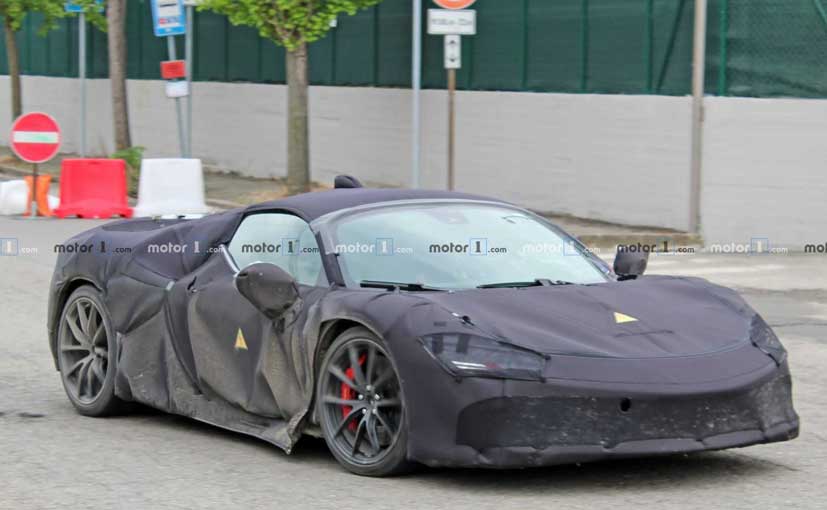 Ferrari Hybrid Supercar Spotted Testing