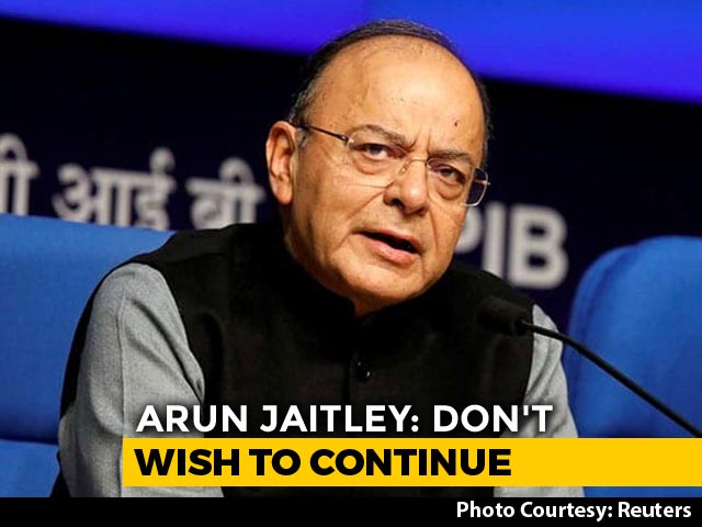Can't Be In Government For Health Reasons, Arun Jaitley Writes To PM Modi