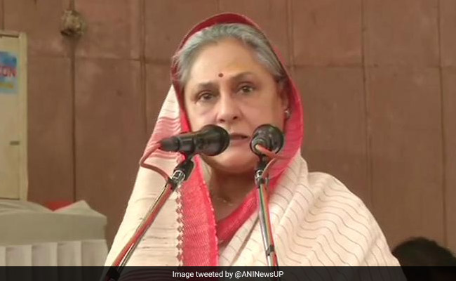 Election 2019: "Those Responsible For Protecting Nation Creating Chaos": Jaya Bachchan