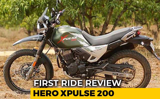 Hero XPulse 200 First Ride Review
