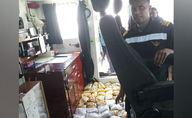 Heroin Worth 600 Crore Seized From Pak Fishing Vessel Off Gujarat Coast