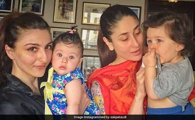 Taimur Cares For Inaaya, They Learn From each Other, Says Soha Ali Khan