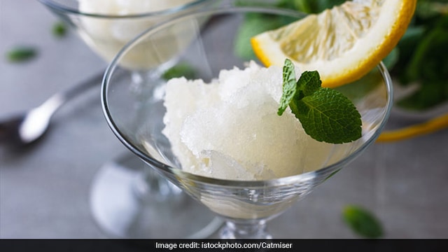Solkadi slushy is made with kokum and coconut milk
