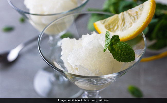 Solkadi slushy is made with kokum and coconut milk