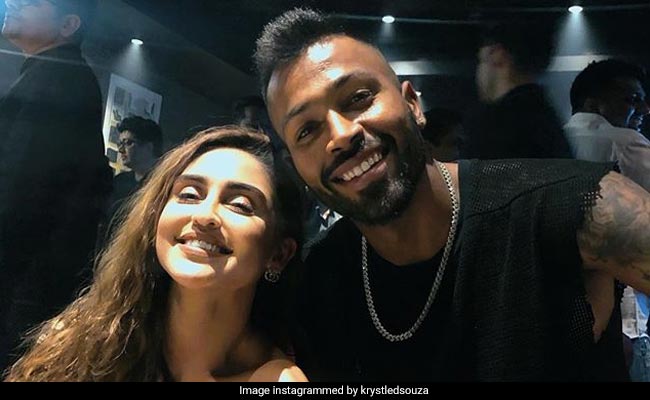 Krystle D'Souza, Trolled For Posting '<I>Mere Bhai</i>' Pic With Hardik Pandya, Jumps To His Defence