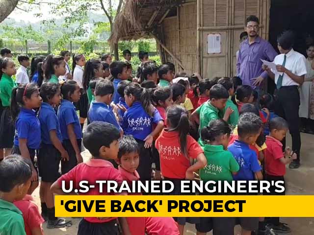 Teach, Earn And Pay With Plastic: Assam School Brings Hope For Poor Kids
