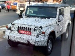 2020 Mahindra Thar Spotted Testing