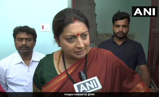 Rahul Gandhi Is Liked By Pak, Cares Little For Tricolour: Smriti Irani