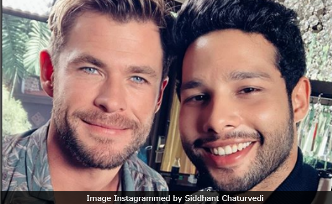 Siddhant Chaturvedi Asked Chris Hemsworth If He Was 'Worthy.' Here's The Answer