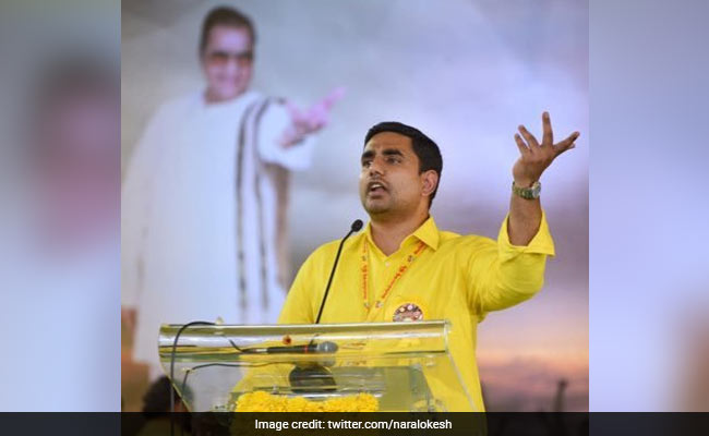 Andhra Chief Minister YS Jaganmohan Reddy Is A "Psycho": Nara Lokesh