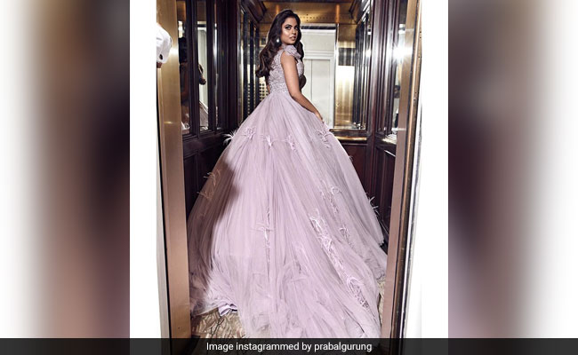 Isha Ambani In Violet Gown Gave Us Major Princess Vibes At Met Gala