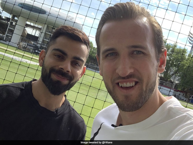 Abhishek Bachchan Trolls Virat Kohli For Posing With Harry Kane