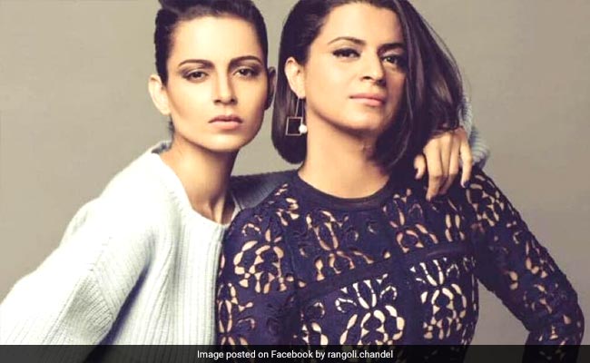 Kangana Ranaut's Sister Accuses Hrithik Roshan Of Making Actress A 'Punching Bag' In Angry Tweets