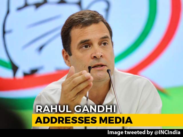 "Anywhere But At Anil Ambani's House": Rahul Gandhi Jabs PM On Debate