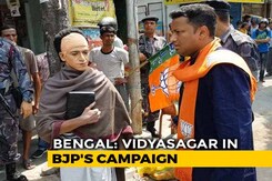 In Bengal, Vidyasagar Lookalike Campaigns For BJP Amid Row Over Statue In Bengal, Vidyasagar Lookalike Campaigns For BJP Amid Row Over Statue