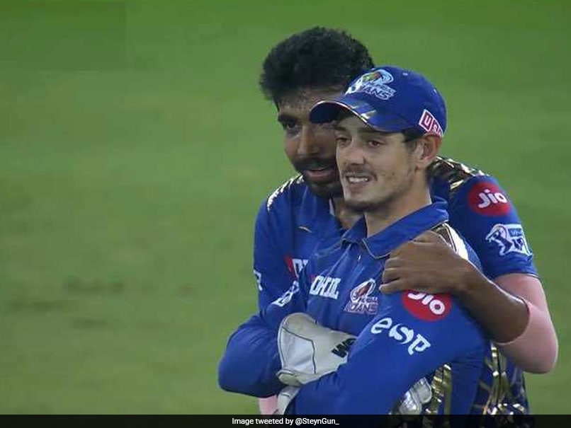 MI vs CSK, IPL Final: Jasprit Bumrah wins hearts with his gesture also MI vs CSK, IPL Final: Jasprit Bumrah wins hearts with his gesture also