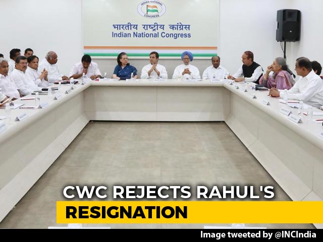 Rahul Gandhi's Offer To Resign Rejected, He Is Praised: Sources