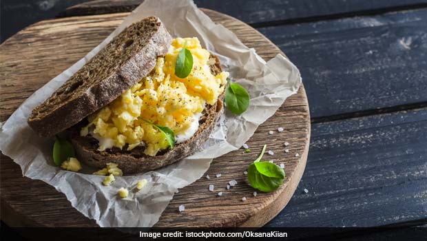 This High Protein Sandwich Made With Eggs, Spinach And Feta Is A Dieter's Dream