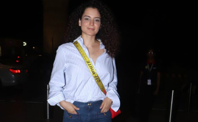 Cannes 2019: Kangana Ranaut Flies Out Of Mumbai Looking Ultra Chic