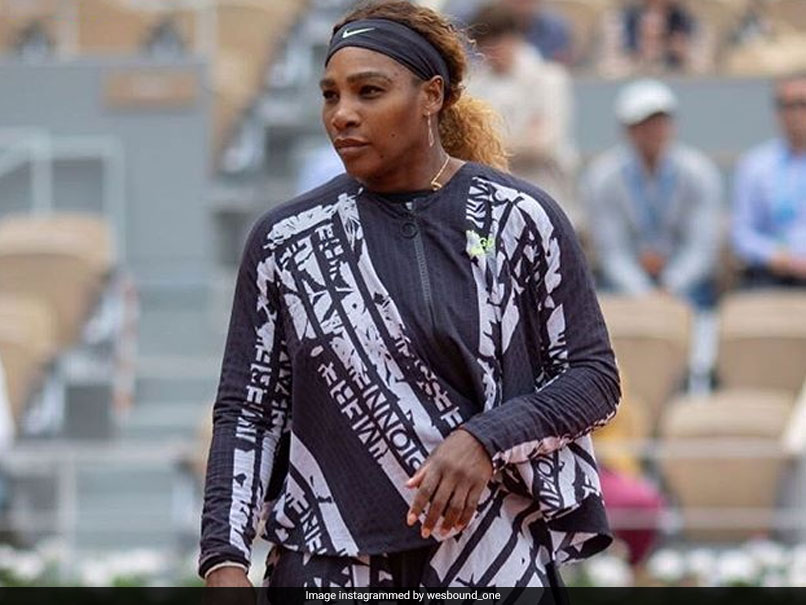 Serena Williams Wears Cape At French Open With "Mother, Champion, Queen, Goddess" Emblazoned On It