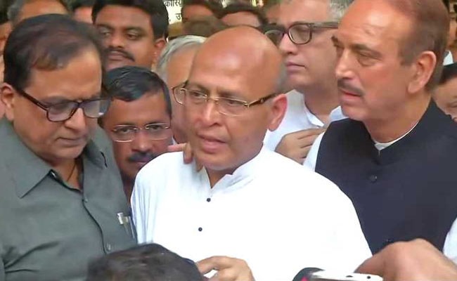 "Dr Singhvi, Please Mute Mic": Rajasthan Hearing Echoes In Supreme Court