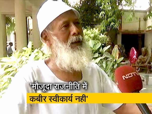 महंत विवेक दास ने रवीश के प्राइम टाइम में कहा- पाखंड से राजनीति में कुछ नहीं होगा हासिल