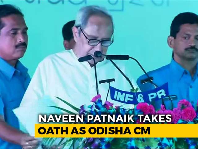 Naveen Patnaik Takes Oath As Odisha Chief Minister For Fifth Term