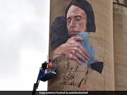 Giant Mural Of New Zealand's Prime Minister Unveiled In Australia Giant Mural Of New Zealand's Prime Minister Unveiled In Australia