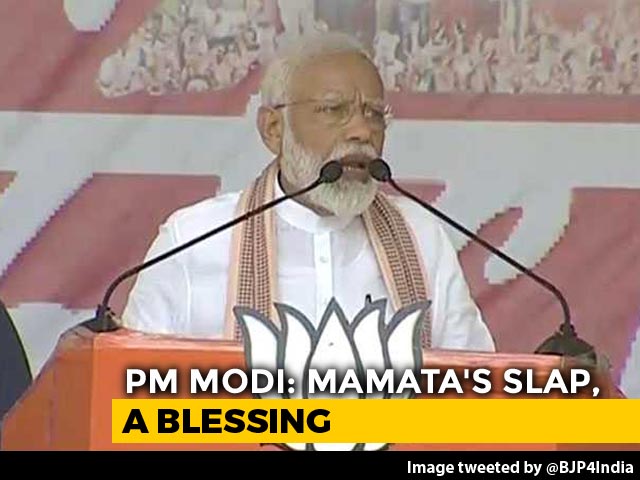 "Your Slap Will Be A Blessing," PM Retorts After Mamata Banerjee's Attack
