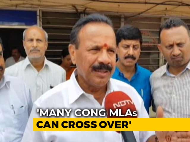 "HD Kumaraswamy Chief Minister Till Friday": BJP Leader Sadananda Gowda