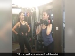 Alia Bhatt And I Used To Train Together A Lot: Katrina Kaif Alia Bhatt And I Used To Train Together A Lot: Katrina Kaif