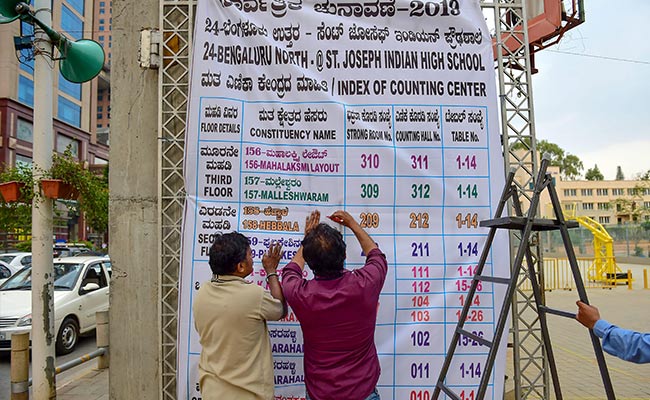 4-Tier Security For Counting At All 28 Polling Centres In Karnataka